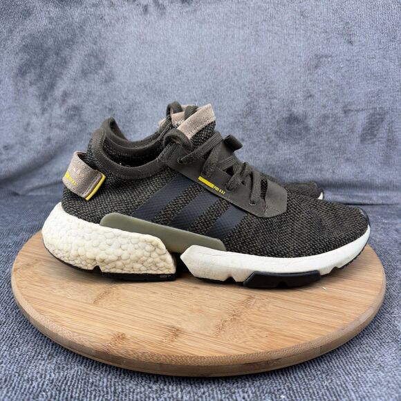 Adidas Pod-S3.1 Shoes Mens Size 8.5 Green Mesh Low Top Running Sneakers G54742 main image 3